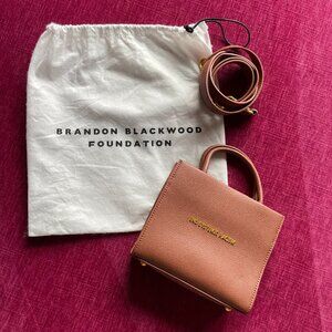 Brandon Blackwood ESR Mini Tote — Brown Recycled Leather